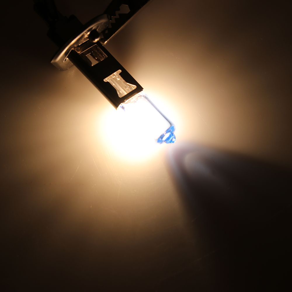 Bóng đèn pha led xenon 6000k h1 h3 100w siêu sáng cho xe hơi