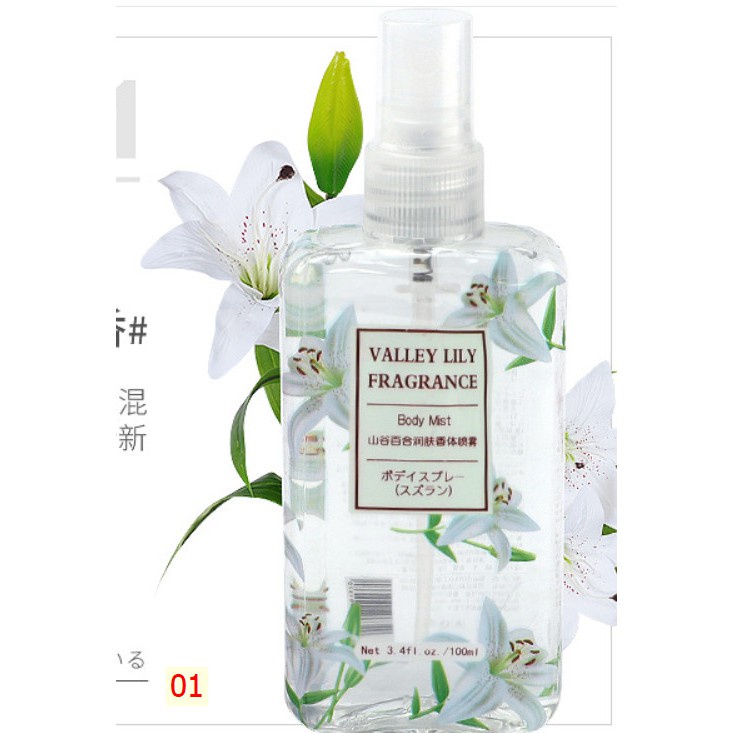 Nước hoa Body SHILIYA NGÀN HOA 100ML nội địa auth tự nhiên hấp dẫn cả ngày sỉ tốt - GIÁ GỐC 12