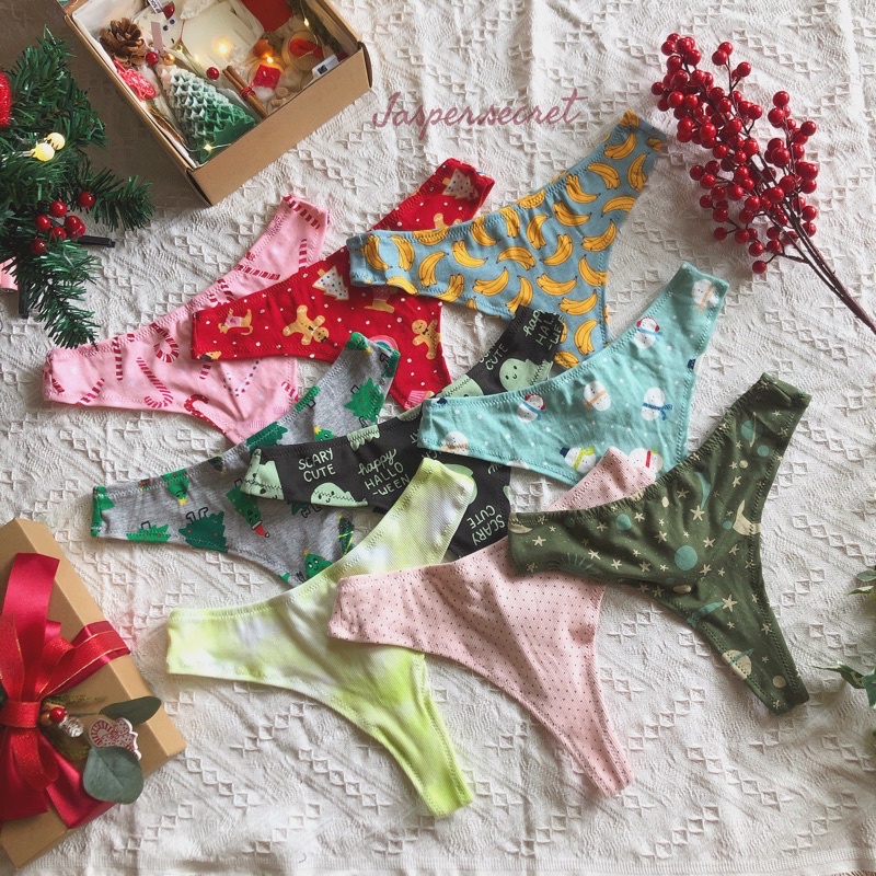 quần lọt khe cotton