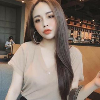 Pull giấy cổ tim đính sao