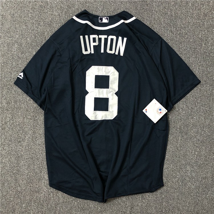 BASEBALL UPTON WHITE/NAVY BLACK NEW JERSEY FORM 45-120KG