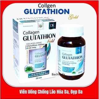 Viên uống trắng da COLLAGEN GLUTATHION GOLD, làm trắng da, hạn chế lão hoá, giảm nám, giúp làm đẹp da…