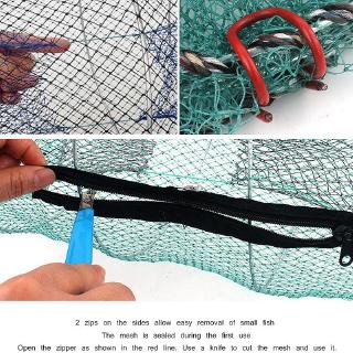 Lồng Lưới Bắt Cá Tôm Có Thể Gấp Gọn (K2V)