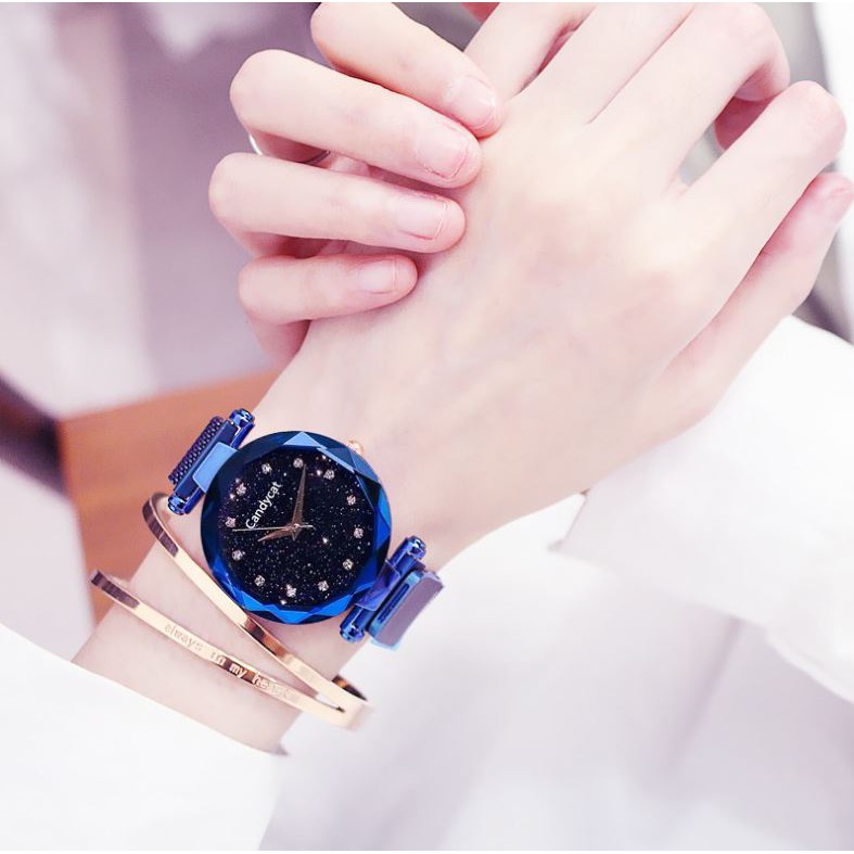 Đồng hồ thời trang nữ Candycat dây hợp kim M20