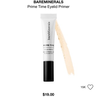 Kem lót mắt khoáng BAreminerals PRIME TIME EYESHADOW PRIMER (1.5ml = 1/2 Fullsize)