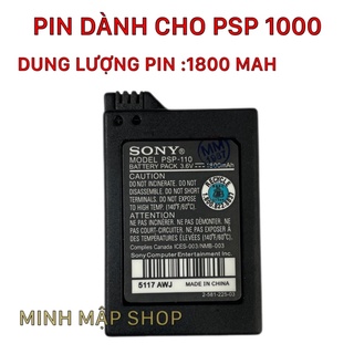 Pin cao cấp dành cho máy game psp 1000-2000-3000