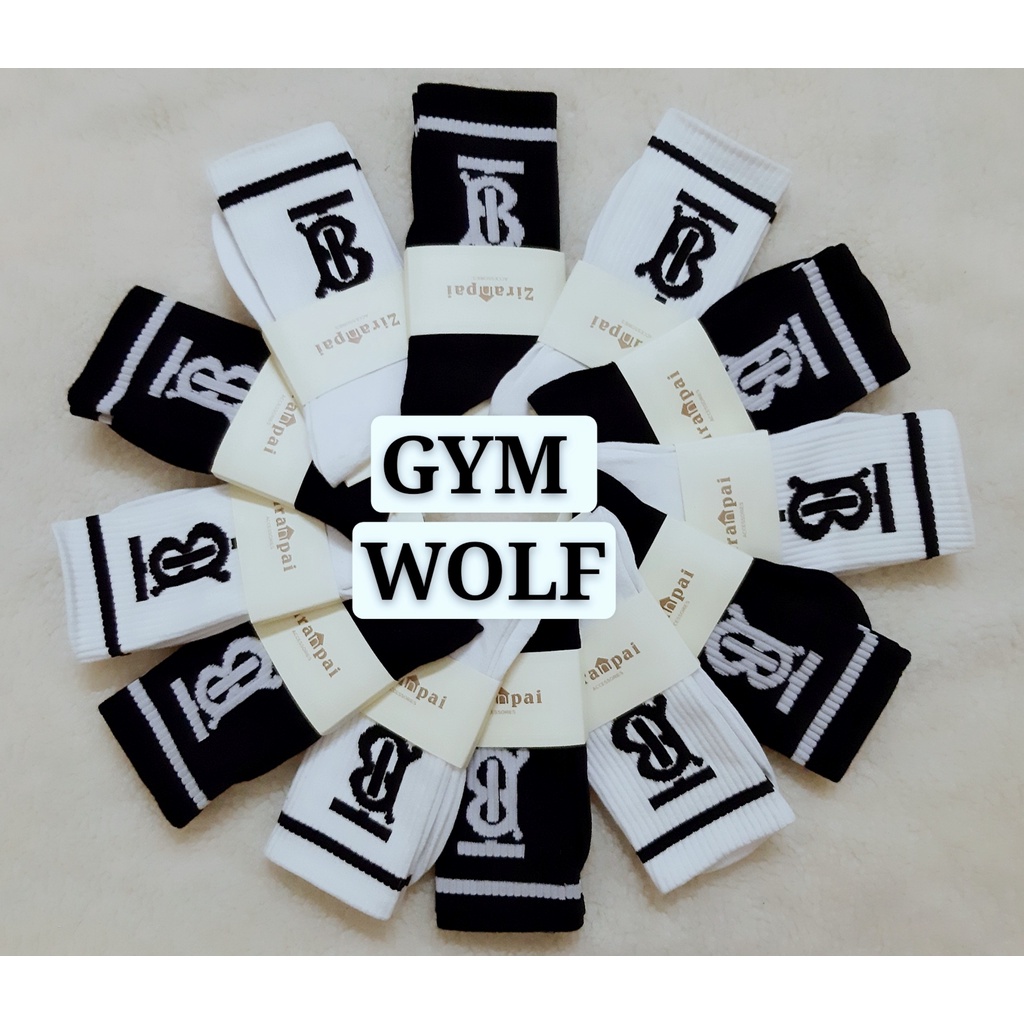 Vớ Chữ B cổ cao Unisex phong cách thể thao, trẻ trung và năng động.