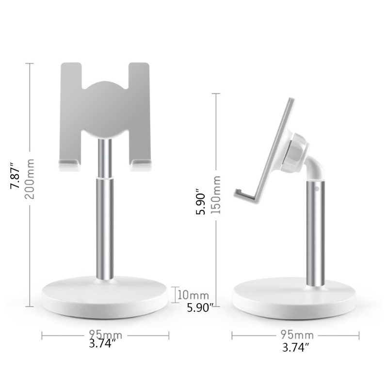 Giá Đỡ Xoay Tròn Bền Bỉ Chống Trượt Chống Rơi Vỡ Dành Cho Người Lười