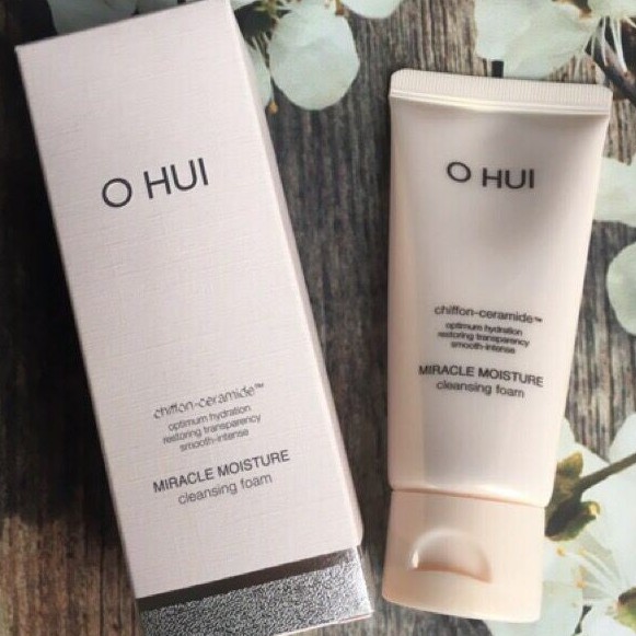 [𝔅𝔢𝔢❅] Sữa Rửa Mặt Ohui Miracle Moisture Cleansing Foam 80ml [𝔅𝔢𝔢❅]