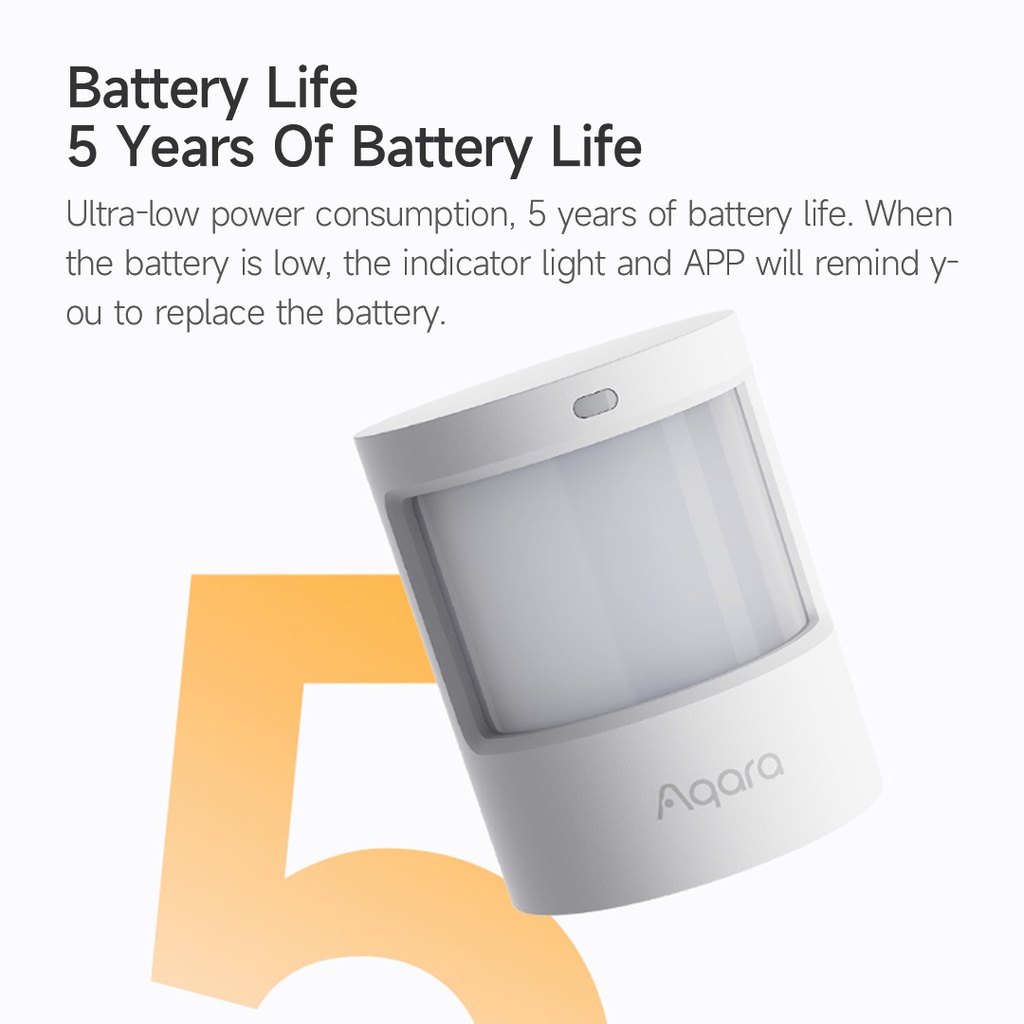 Xiaomi Youpin Cảm Biến Chuyển Động Cơ Thể Người Aqara P1 Có Đèn Phát Hiện Chuyển Động Thông Minh Cho Apple Homekit