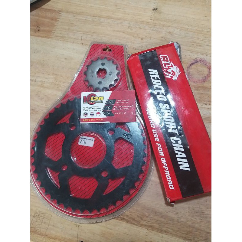 NHÔNG SÊN DĨA REDLEO EX135,EX150,WINNER,SIRUS,WAVE..