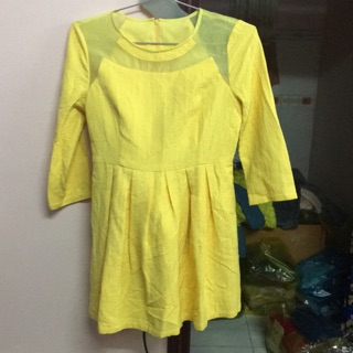 Đầm xoè vải sô