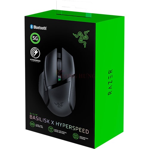 Chuột không dây Razer Basilisk X HyperSpeed RZ01-03150100-R3A1 - Hàng chính hãng