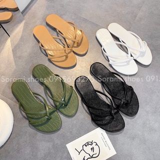 SORAMI - DÉP KẸP XỎ NGÓN - ĐẾ BỆT DÉP THỜI TRANG - CHẤT DA MỀM MẠI