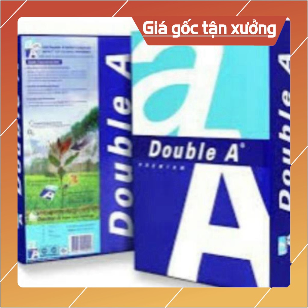 1 gam giấy A4 DOUBLE A định lượng 70. fi6v