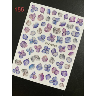 Sticker hình hoa dán móng tay, Stivk dán Nails