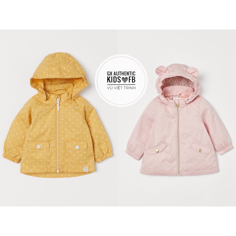Áo phao gió 2 lớp bé gái hàng đẹp.