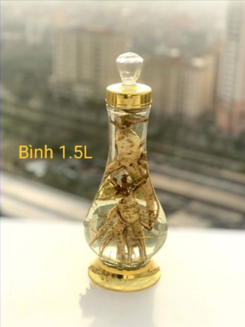 Bình sâm thủy tinh VN 1L - 1.5L - 2L