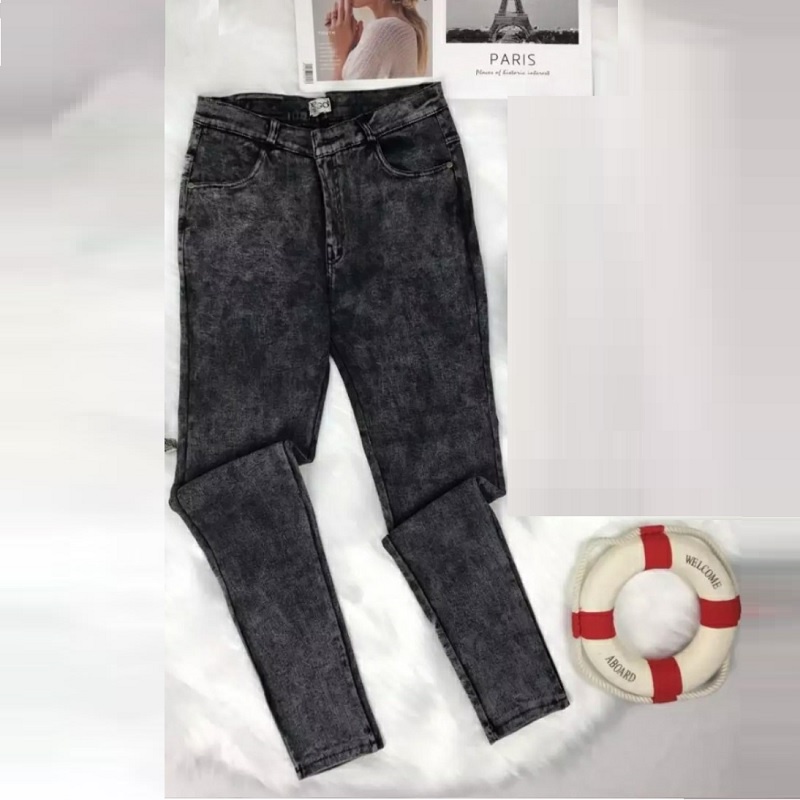 QUẦN BÒ NỮ KAKI THUN GIẢ JEAN CO GIÃN MẠNH
