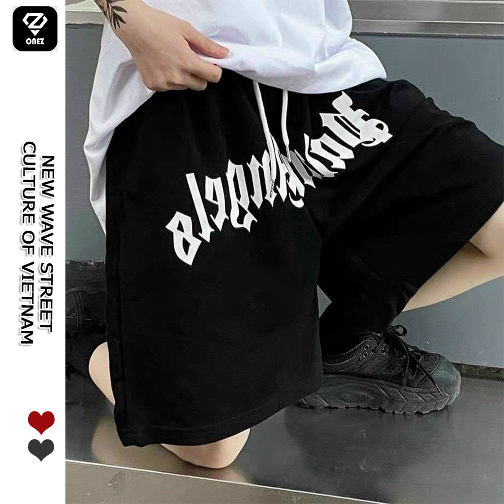 Quần SHORT ONEZ  thể thao Basic nam nữ Oversize mùa hè phong cách đường phố Hàn Quốc Ulzzang SK1