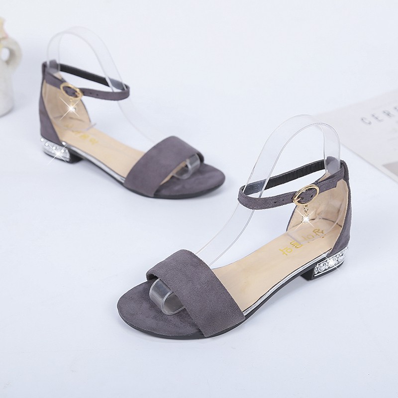 IELGY Giày sandal nữ hở ngón