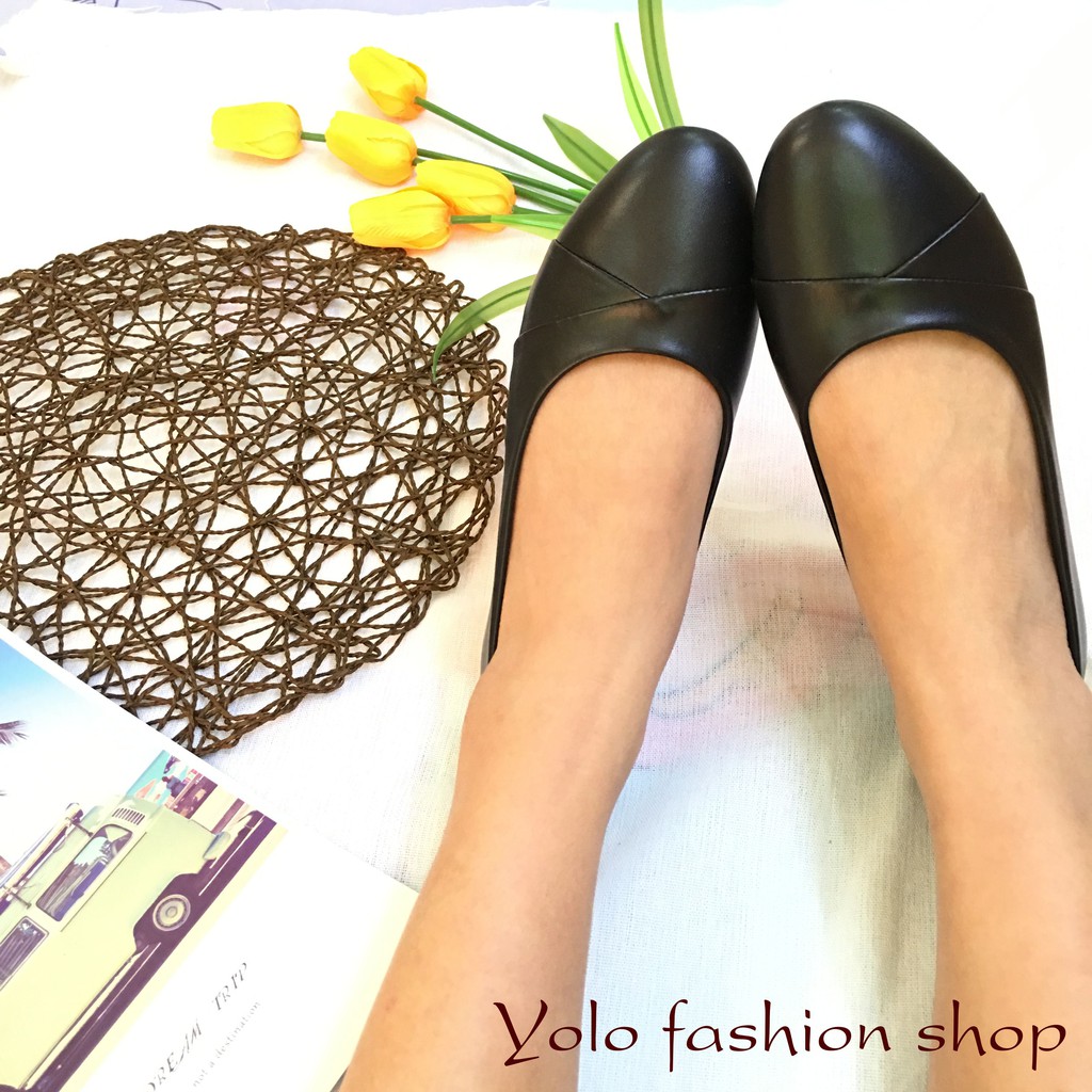 [Hình thật] M17 Giày búp bê nữ đế bằng hàng VNXK họa tiết nơ lật siêu bền, êm chân | BigBuy360 - bigbuy360.vn