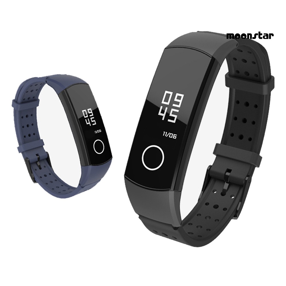 HUAWEI Dây Đeo Silicon Thay Thế Cho Đồng Hồ Thông Minh Huawei Honor Band 4 / 5