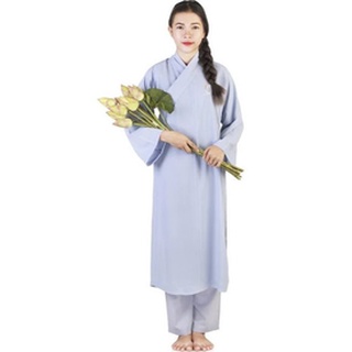 Áo Tràng Phật tử chất liệu Kate