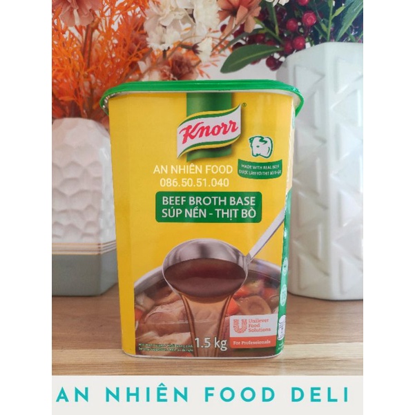 Súp Nền Thịt Bò Knorr Beef Broth Base Unilever Food