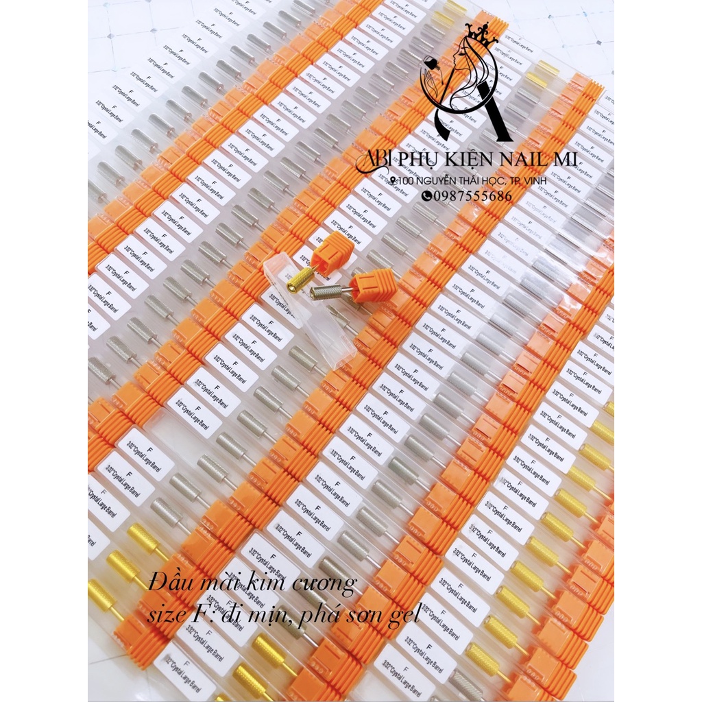 Đầu mài mỹ, đầu mài kim cương