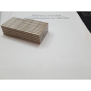 Nam châm viên trắng 5x8mm