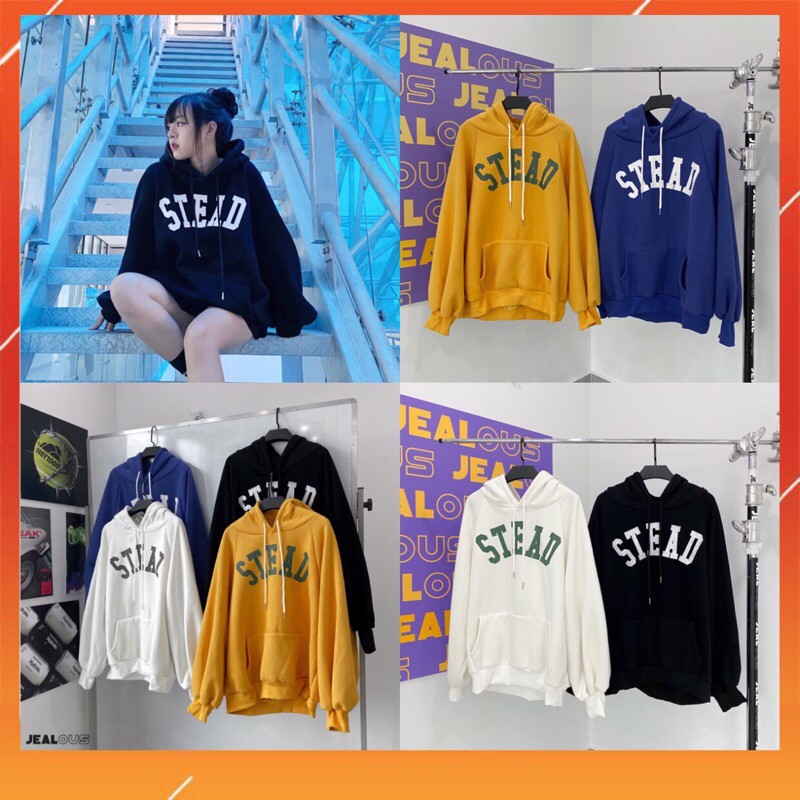 Áo hoodie nữ, áo hoodie Stead 5402