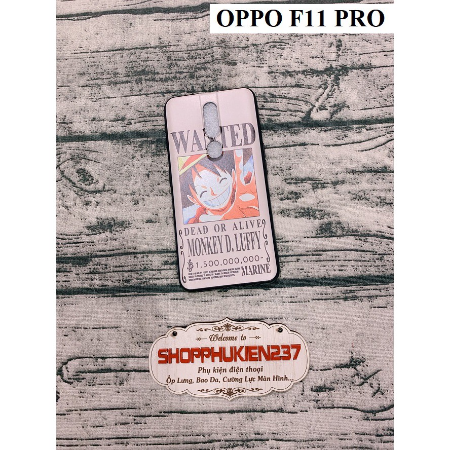 Ốp Lưng Luffy Dành Cho Oppo F11 , F11 Pro Ốp Dẻo Cao Cấp