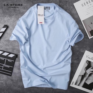 Áo thun trơn UNI basic (form unisex) - Kéo để xem hết ảnh