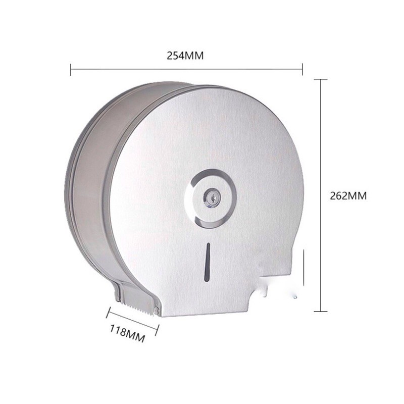 Lô Giấy Hộp Công Nghiệp Inox 304 Có ổ khoá