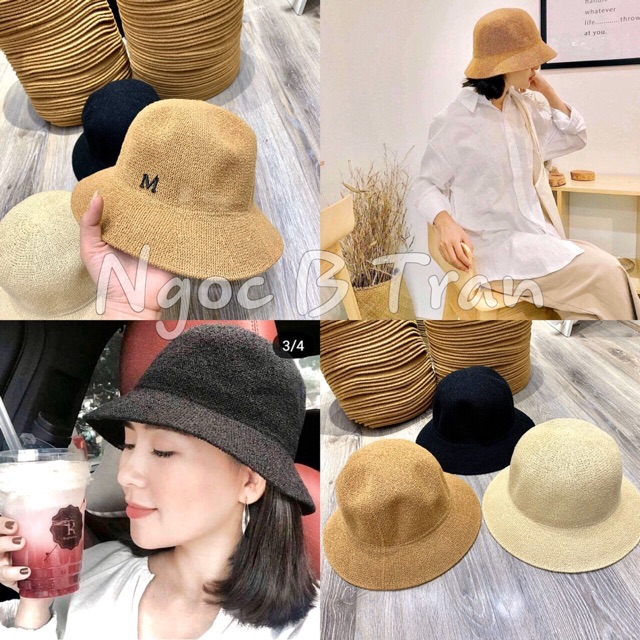 MŨ CÓI BUCKET ULZZANG (ảnh thật)