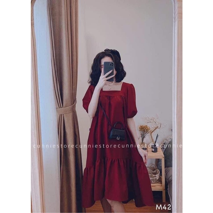 Đầm bigsize. Đầm suông MG110. Inbox để được shop tư vấn size.