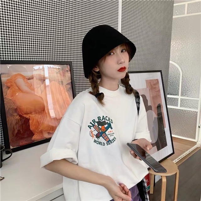 Áo Thun Tay Lỡ Unisex ❤️FREESHIP❤️ Giảm 10K Khi Nhập [ Áo Thun Nữ ] Áo Thun tay lỡ FUNKY ☂️ Nam nữ unisex ❤️ | BigBuy360 - bigbuy360.vn