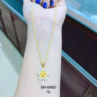 Dây chuyền hoa may mắn, có giấy của tiệm vàng