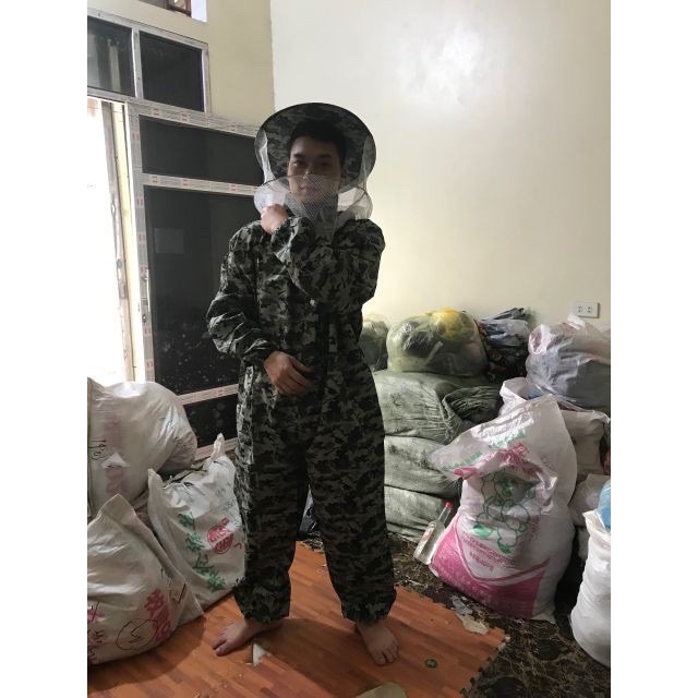 bộ quần áo bắt ong hàng cao cấp y hình giá rẻ giảm giá sele y hình