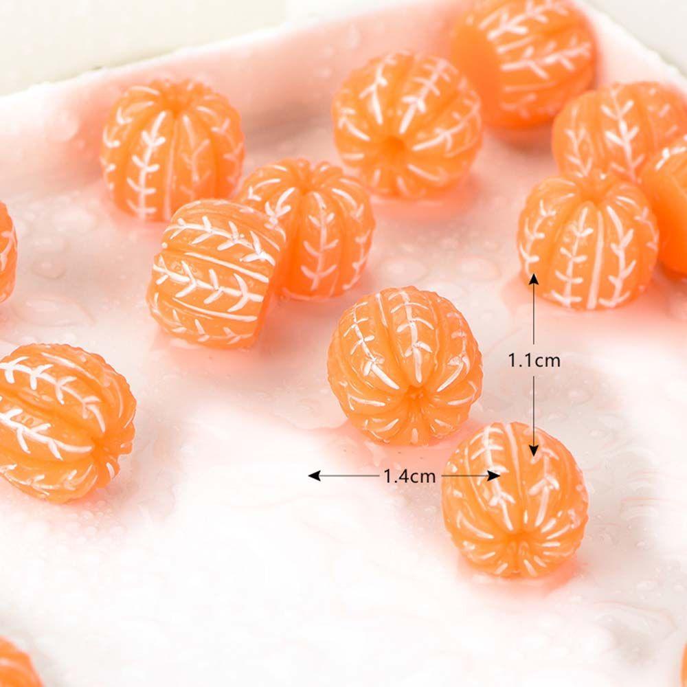 Đồ trang trí Trái Cam Mini Trang Trí Nhà Búp Bê