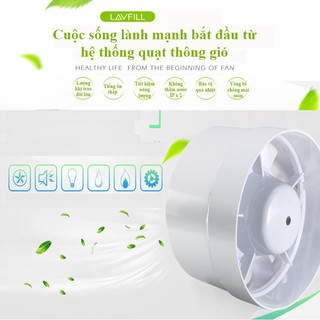 Quạt thông gió hút mùi siêu trầm cho gia đình cao cấp