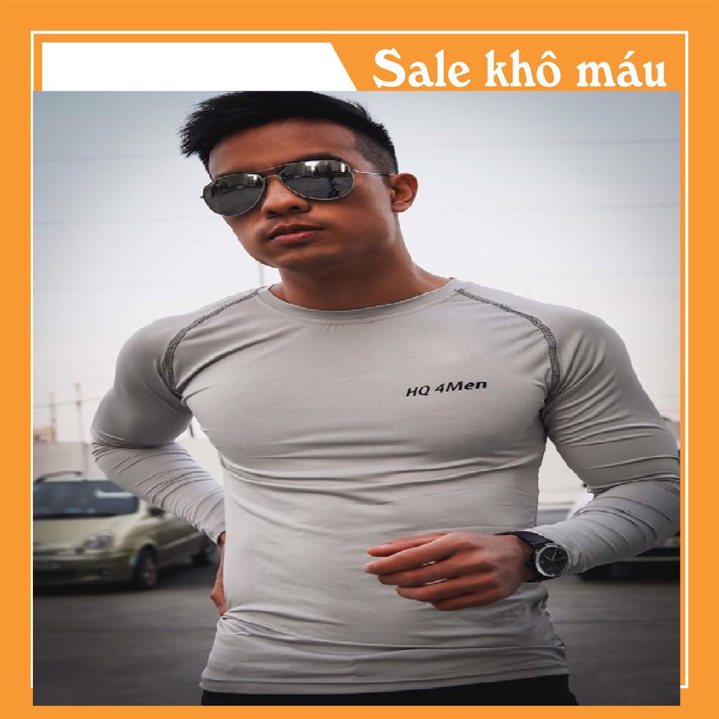 COMBO 3 Áo Thun Nam Body ❤️ [FREESHIP] ❤️Áo thun body dài tay