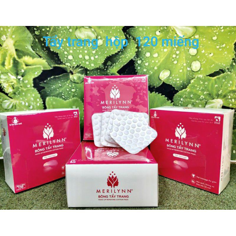 Bông  tẩy trang (MERILYNN)- CALLA hộp 150 miếng