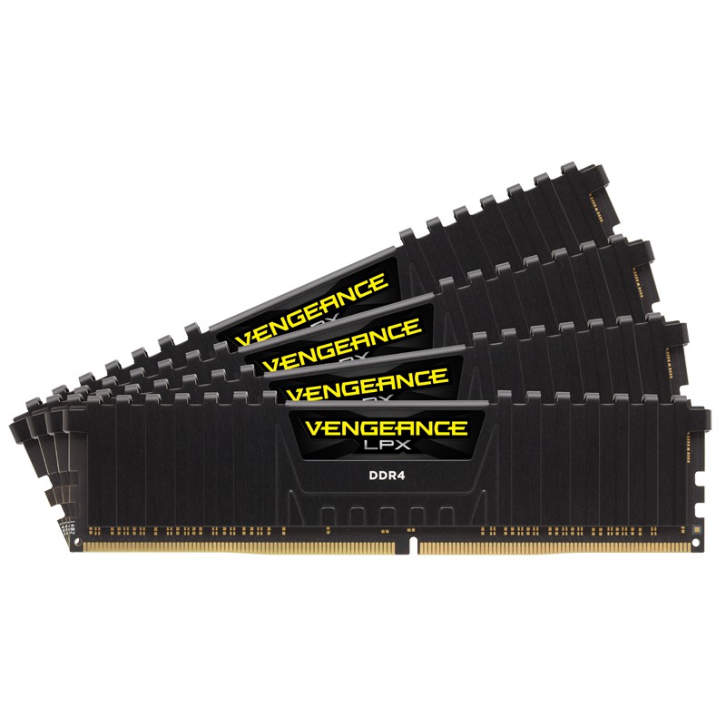 Ram Corsair Vengeance LPX 16GB (1x16GB) DDR4 Bus 3000 MHz Black - Bảo hành chính hãng 36 Tháng