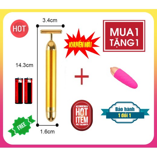 02 Mát Xa Rung Cầm Tay Mát Xa Mát Mạnh 102 Cao Cấp  FMA1044