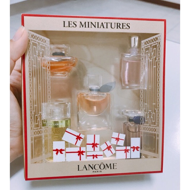 Set 5 chai nước hoa mini Lancome auth