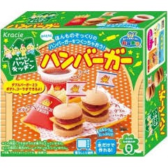 Popin Cookin làm bánh Burger