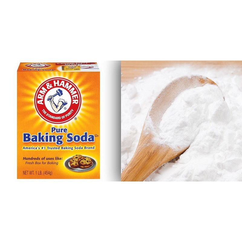 Baking soda Mỹ (dùng làm bánh và nhiều công dụng) 454g