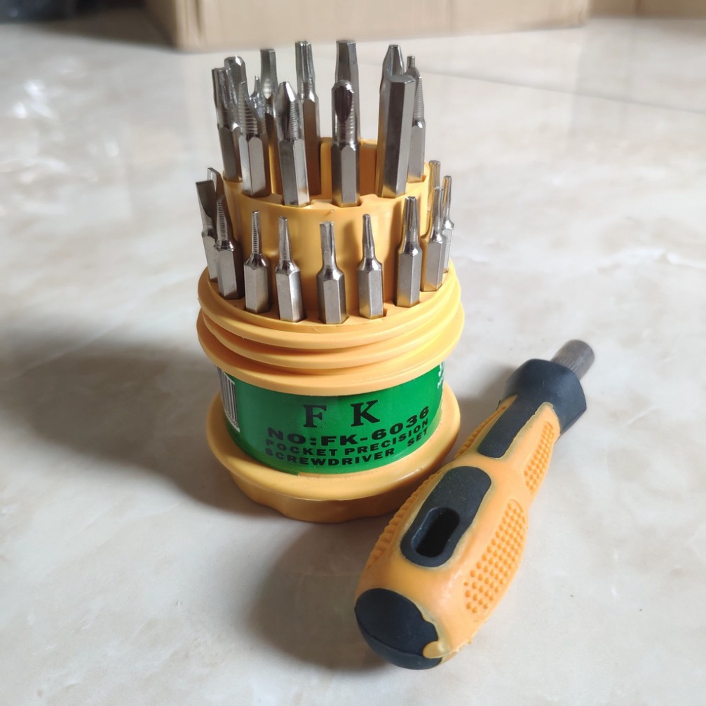 Bộ Tu Vít Đa Năng 31 Chi Tiết - Tua Vít Chuyên Dụng Sửa Điện Thoại - Đồ Điện Tử